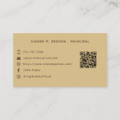 Freelance Writer Business Card Visitenkarte (Rückseite)