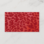 Freelance Writer Business Cards Visitenkarte (Rückseite)