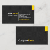 Freelance Writer - Modern Twill Grid Visitenkarte (Vorne/Hinten)