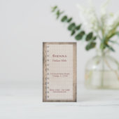 Freelance Writer Visitenkarte (Stehend Vorderseite)