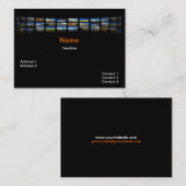 Freelancer Business Card Visitenkarte (Vorne/Hinten)