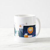 Freelancer Coffee Tasse (VorderseiteRechts)