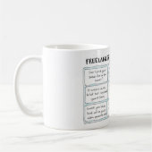 Freelancer Facepalm Bingo Tasse (Links)