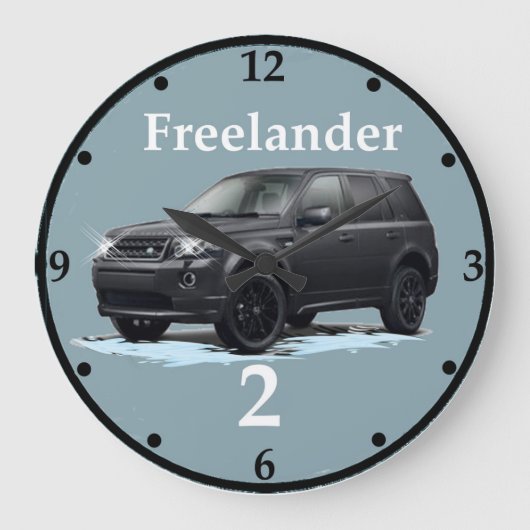 Freelander SUV Wall Clock Große Wanduhr (Vorderseite)