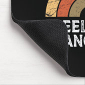Freeloading Pankreas Retro Rainbow Typ 1 Diabetes Mousepad (Ecke)