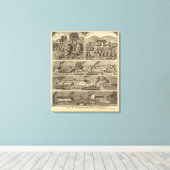 Freeman Brothers Works, Ohio Leinwanddruck (Insitu (Holzboden))