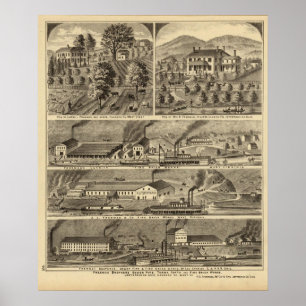 Freeman Brothers Works, Ohio Poster
