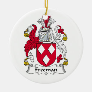 Freeman-Familienwappen Keramikornament