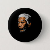 Freeman Funny Pop Art Sticker Button (Vorderseite)