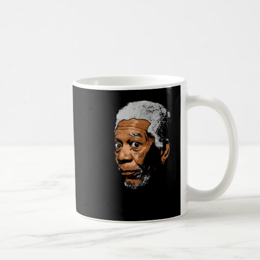 Freeman Funny Pop Art Sticker Kaffeetasse (Rechts)