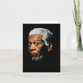 Freeman Funny Pop Art Sticker Karte (Vorderseite)