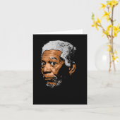 Freeman Funny Pop Art Sticker Karte (Gelbe Blume)