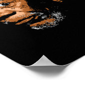 Freeman Funny Pop Art Sticker Poster (Ecke)