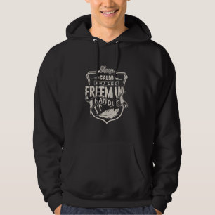 Freeman Nachname Shirt Freeman Name Geburtstag