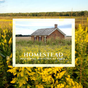 Freeman School, Homestead National Historical Park Postkarte