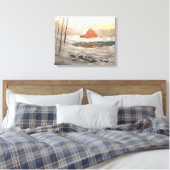 "FREEMAN SEE SNOW" LEINWANDDRUCK (Insitu (Schlafzimmer))