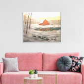 "FREEMAN SEE SNOW" LEINWANDDRUCK (Insitu (Wohnzimmer))