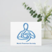Freeman Society Postkarte (Stehend Vorderseite)