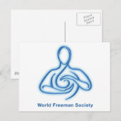 Freeman Society Postkarte (Vorne/Hinten)