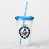 Freemason Acryltrinkbecher (Rückseite)