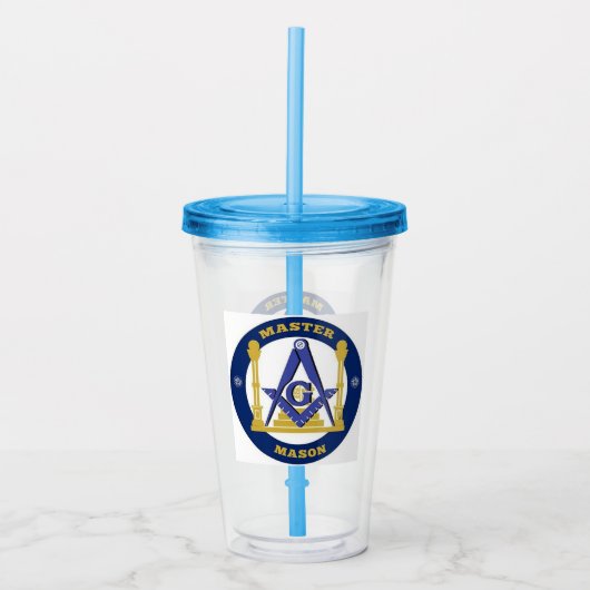 Freemason Acryltrinkbecher (Vorderseite)