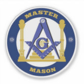 Freemason Aufkleber (Vorderseite)