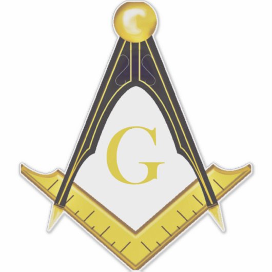 Freemason Aufkleber (Vorderseite)