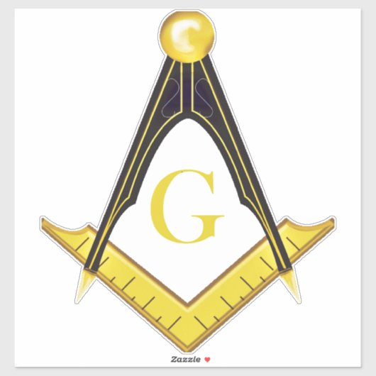Freemason Aufkleber (Blatt)