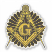 Freemason Aufkleber (Vorderseite)