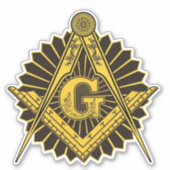 Freemason Aufkleber (Vorderseite)