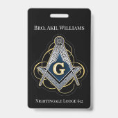 Freemason  ausweis (Back)