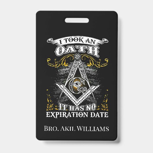 Freemason  ausweis (Front)