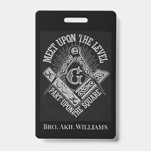 Freemason ausweis (Front)