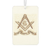 Freemason Autolufterfrischer (Rückseite)