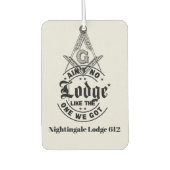 Freemason Autolufterfrischer (Vorderseite)