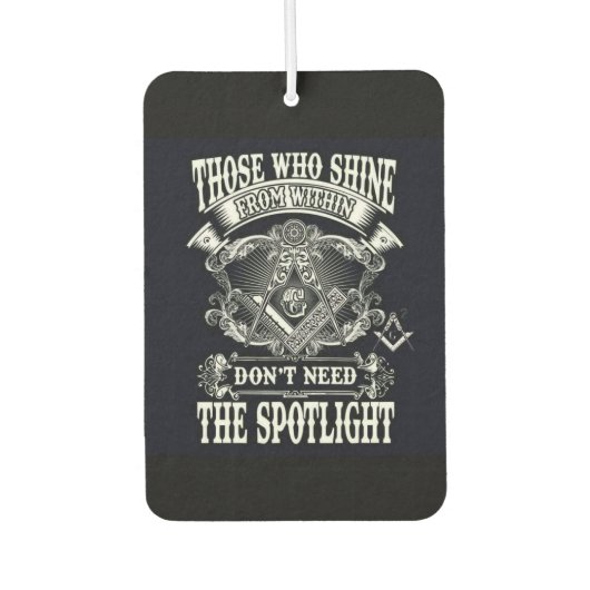 Freemason Autolufterfrischer (Vorderseite)