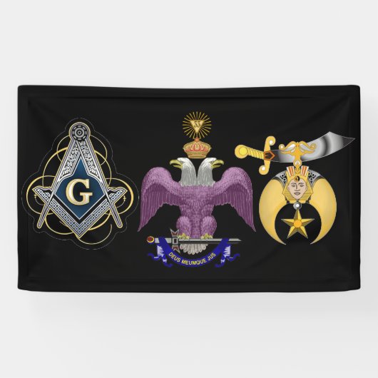 Freemason Banner (Horizontal)