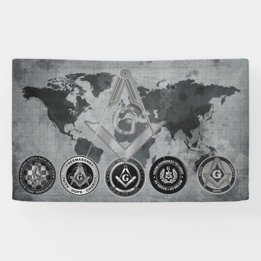 Freemason Banner (Horizontal)