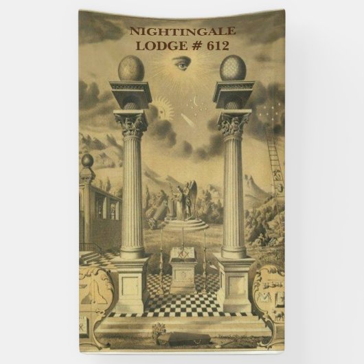 Freemason Banner (Vertikal)