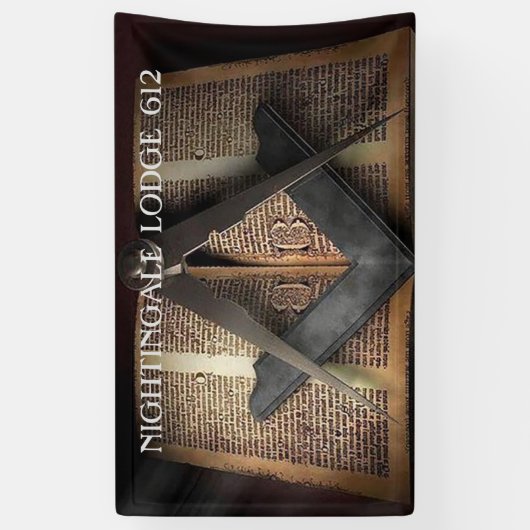 Freemason Banner (Vertikal)