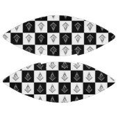 Freemason Checkered Pattern Football (Paneele)