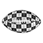 Freemason Checkered Pattern Football (Vorderseite)