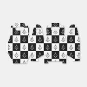 Freemason Checkered Pattern Geschenkschachtel (Ungefaltet)