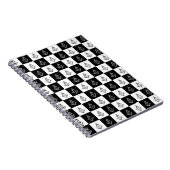 Freemason Checkered Pattern Notizblock (Rechte Seite)