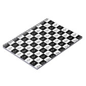 Freemason Checkered Pattern Notizblock (Linke Seite)