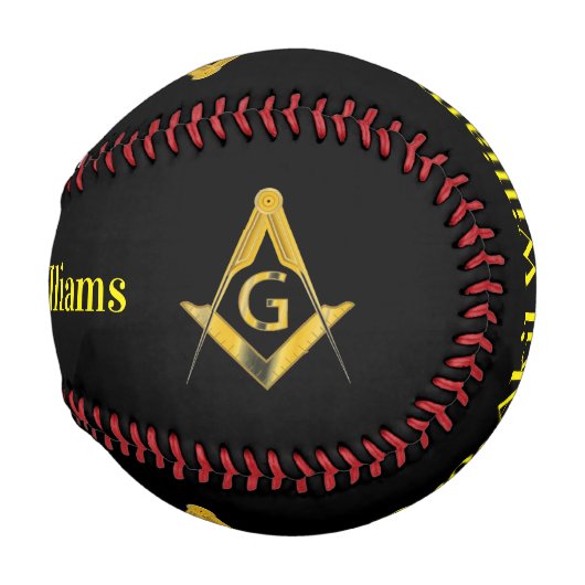 Freemason Custom Baseball (Rückseite Links)