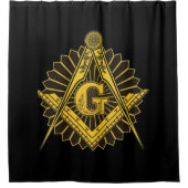Freemason Duschvorhang (Vorderseite)