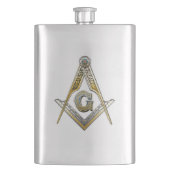 Freemason Flachmann (Vorderseite)