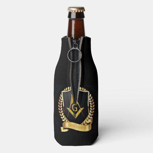 Freemason Flaschenkühler (Flasche Rückseite)