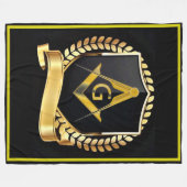 Freemason Fleece Blanket (Vorderseite (Horizontal))